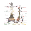 Chess Queen and King Graphic