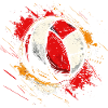 Dessin de volley-ball