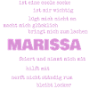 Marissa as sayings
