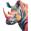 Prismatic rhinoceros