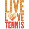 Funny Tennis Player Racket Girl
