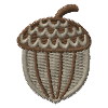 Gland brodé