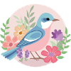 Blooming Bird