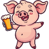 Schwein Bier Comic Party