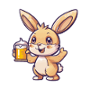 Bunny Beer Comic Party