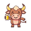 Bull Beer Comic Party