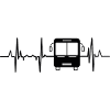 Bus Heart Line