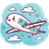 Airplane Comic Look