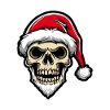 Santa Claus Skull