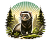 Iltis Schwarzfussiltis