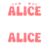 Nom Humour Prénom Personnalisé Alice