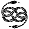 Infinite Black Snakes