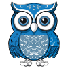 Cute Owl Kawaii Mascot