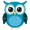 Cute Owl Kawaii Mascot