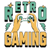 Retro Gaming Controller 90s Gamer