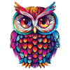 Cute Owl Kawaii Mascot