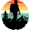 Hiking in the mountains