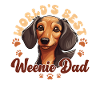 Teckel Chien Weenie Dad