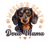 Teckel Chien Doxie Maman