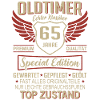65. Geburtstag 65 Jahre Einzigartiger Oldtimer