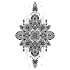 Mandala black