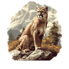 Cougar Mountain Lion Mountain Lion