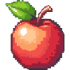 Apple Pixel Icon