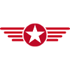 Stylish Wing Star T-Shirt Design