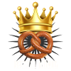 Bretzel König Bretzel Brezn Bayern