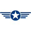 Stylish Wing Star T-Shirt Design
