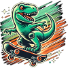Dino Skater: Extreme T-Rex