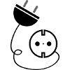Socket Power Icon Electrician