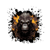 Gorilla Portrait