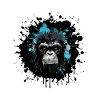 Monkey Portrait