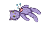 Voodoo-Puppen-Katze Halloween Design