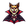 Vampire Cat Funny Halloween Outfit