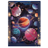 Cosmic Planetary Art Universe Design