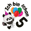 5ème anniversaire Panda mignon