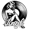 Vinyl Record Muziek Vrouw Cadeau