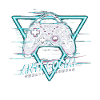 Gaming Controller Glitch Design