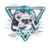 Gaming Controller Glitch Design