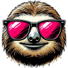 Sloth with Sunglasses