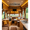 Caravan interior.