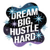Dream Big, Hustle Hard – Nachthimmel