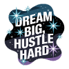 Dream Big, Hustle Hard – Nachthimmel