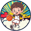 Basketball Streetball Layup