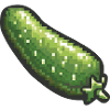 Cucumber Pixel Icon