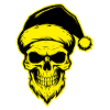 Santa Claus Skeleton Christmas Santa