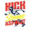 Kick Some Asphalt Runner Motif