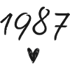 1987 Heart Birthday